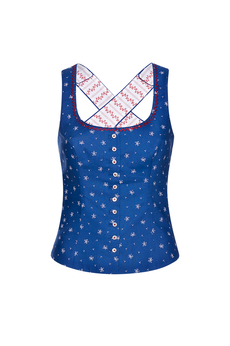 Blaudruck Mieder - Image 1