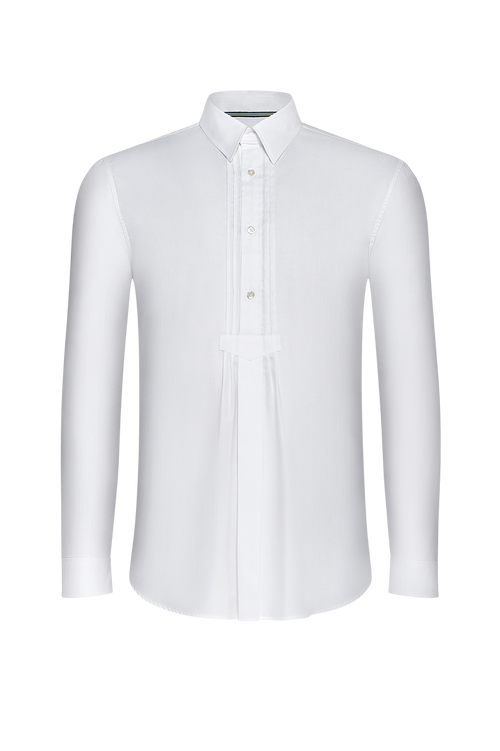 Cotton Pfoad with shirt collar