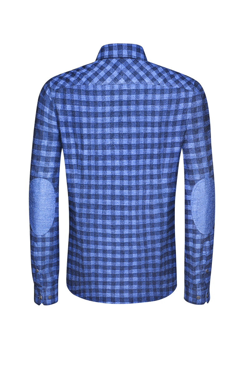 Checked flannel shirt - Image 2