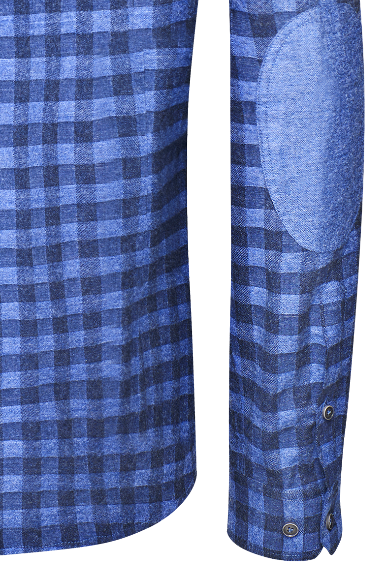Checked flannel shirt - Image 6