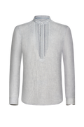 Linen Pfoad with embroidery - thumbnail 1