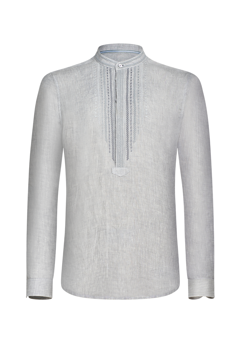 Linen Pfoad with embroidery - Image 1