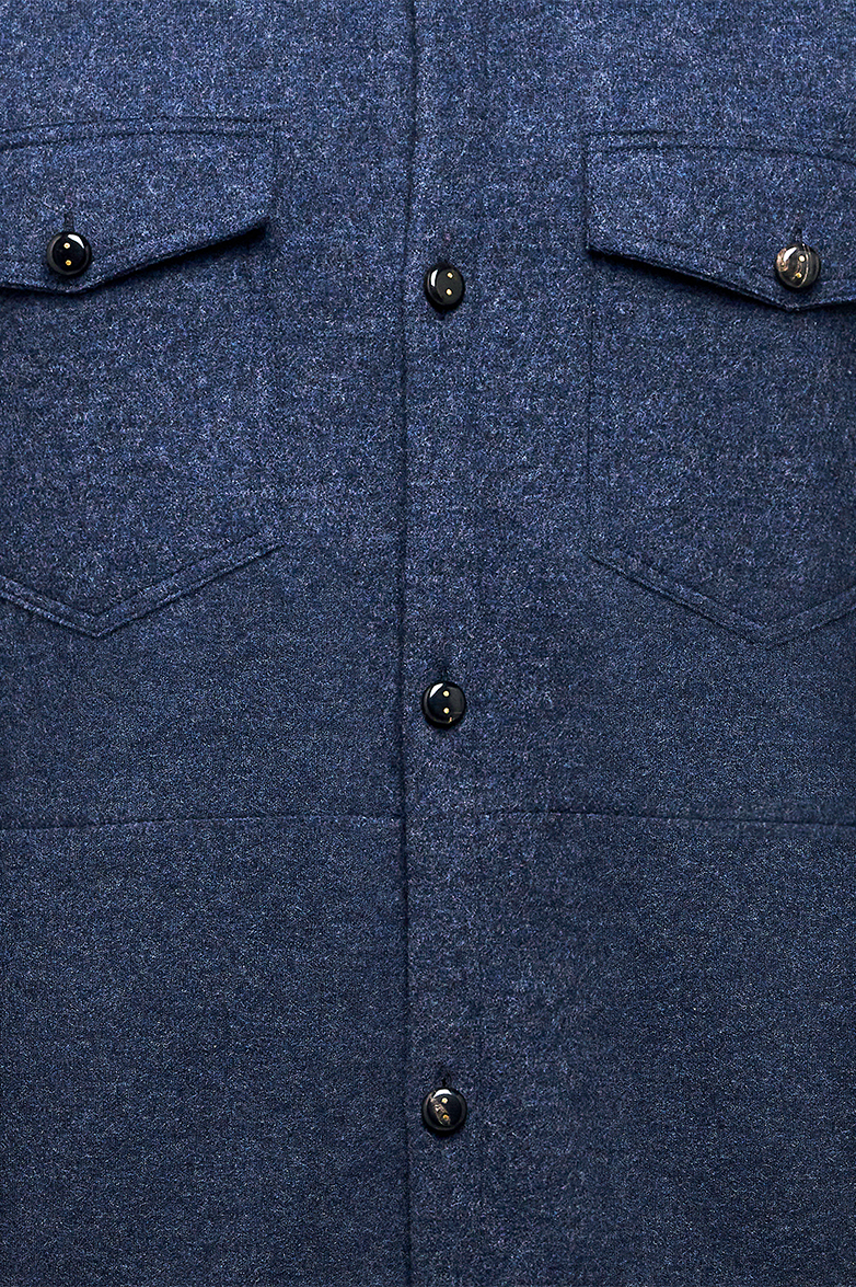 Shirtjacket in offenkantigem Strick - Bild 4
