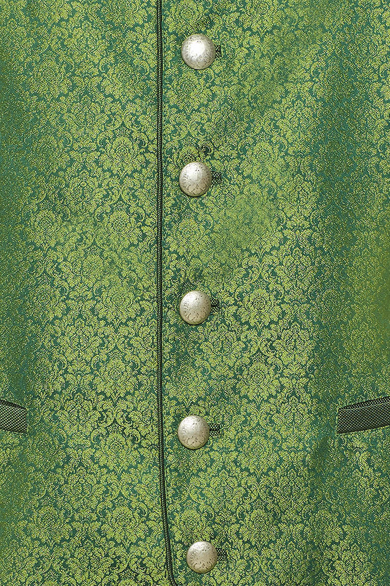 Gilet in silk jacquard - Image 4
