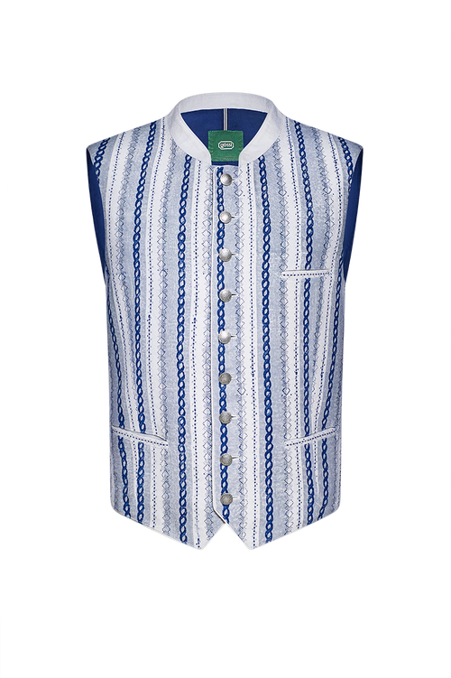 Hand-printed linen