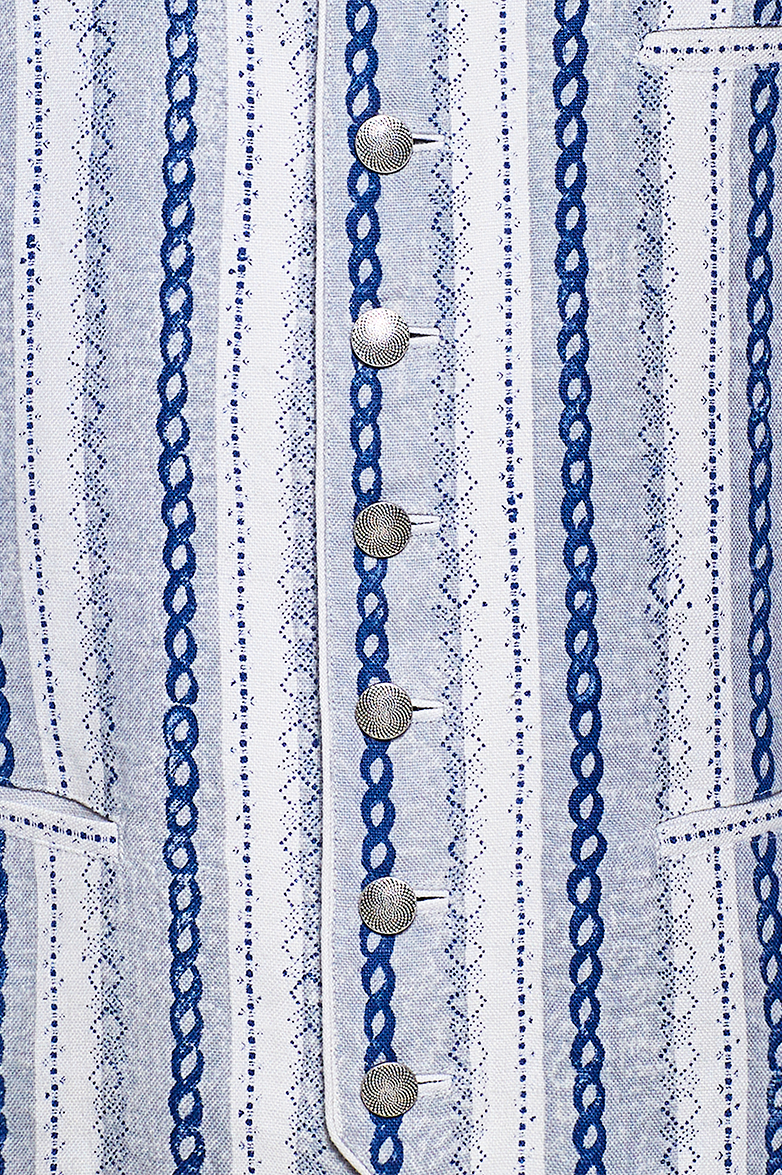 Hand-printed linen - Image 4