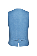 Blaudruck Gilet with relief embroidery - thumbnail 2