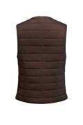 Quilted Gilet in purl/purl knit - thumbnail 2