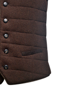 Quilted Gilet in purl/purl knit - thumbnail 5