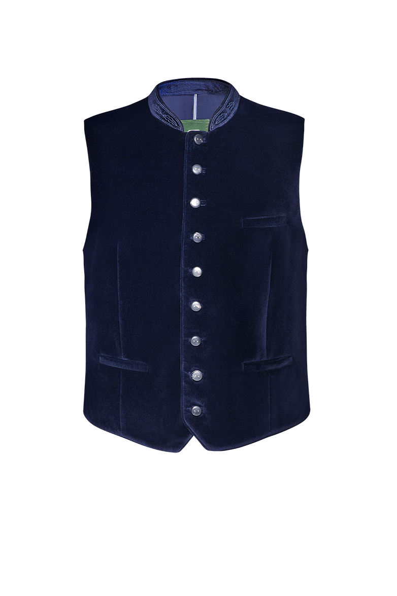 Ausseergilet in velvet - Image 1