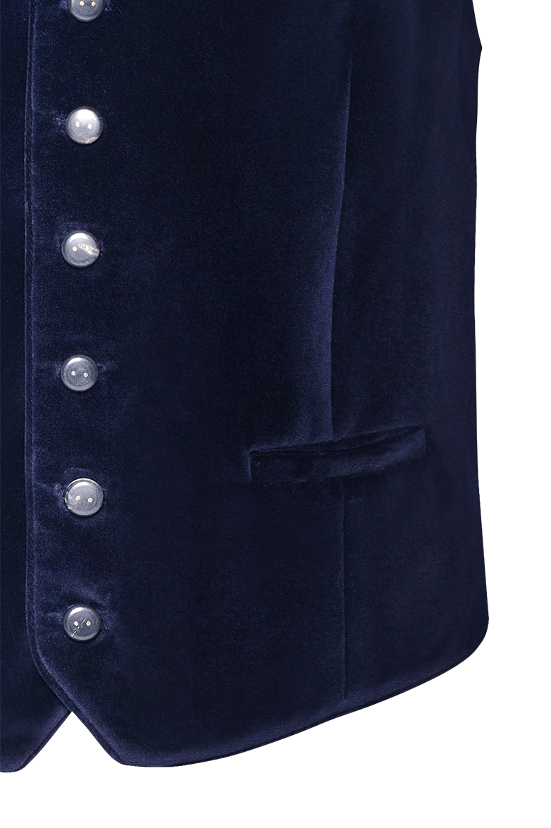 Ausseergilet in velvet - Image 4