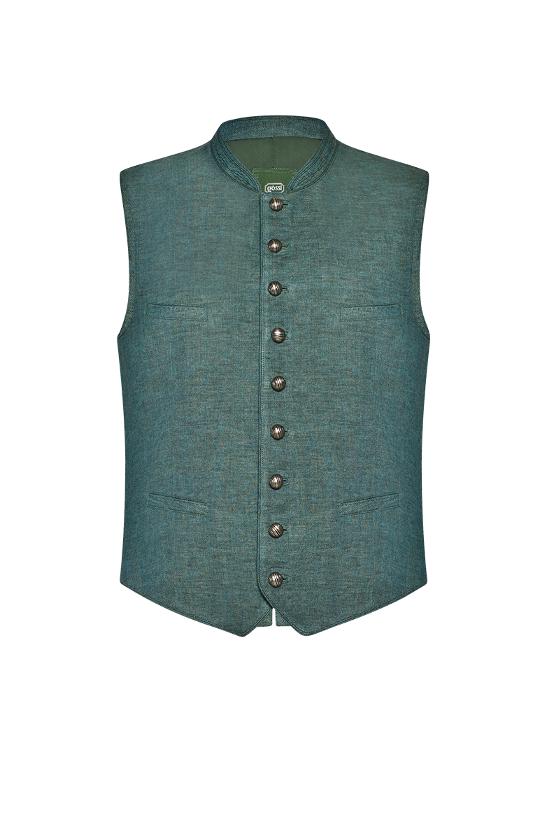 Ausseer Gilet herringbone linen - Image 6