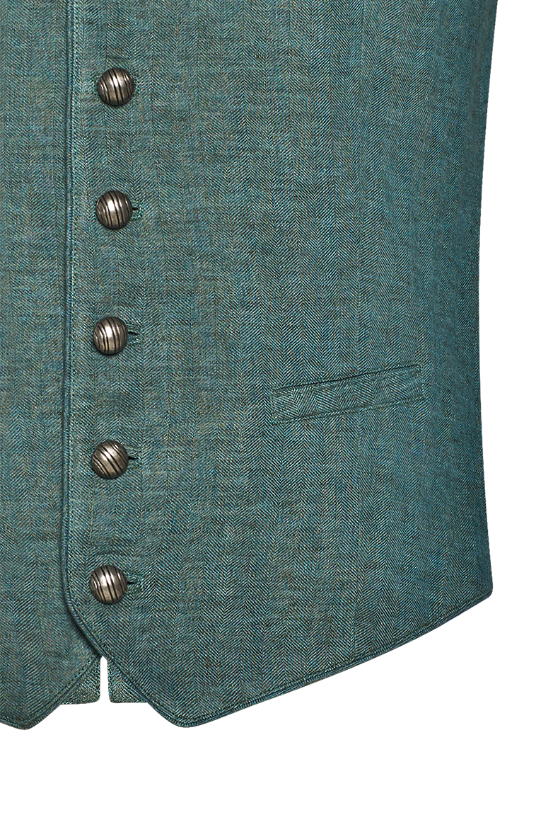 Ausseer Gilet herringbone linen - Image 9