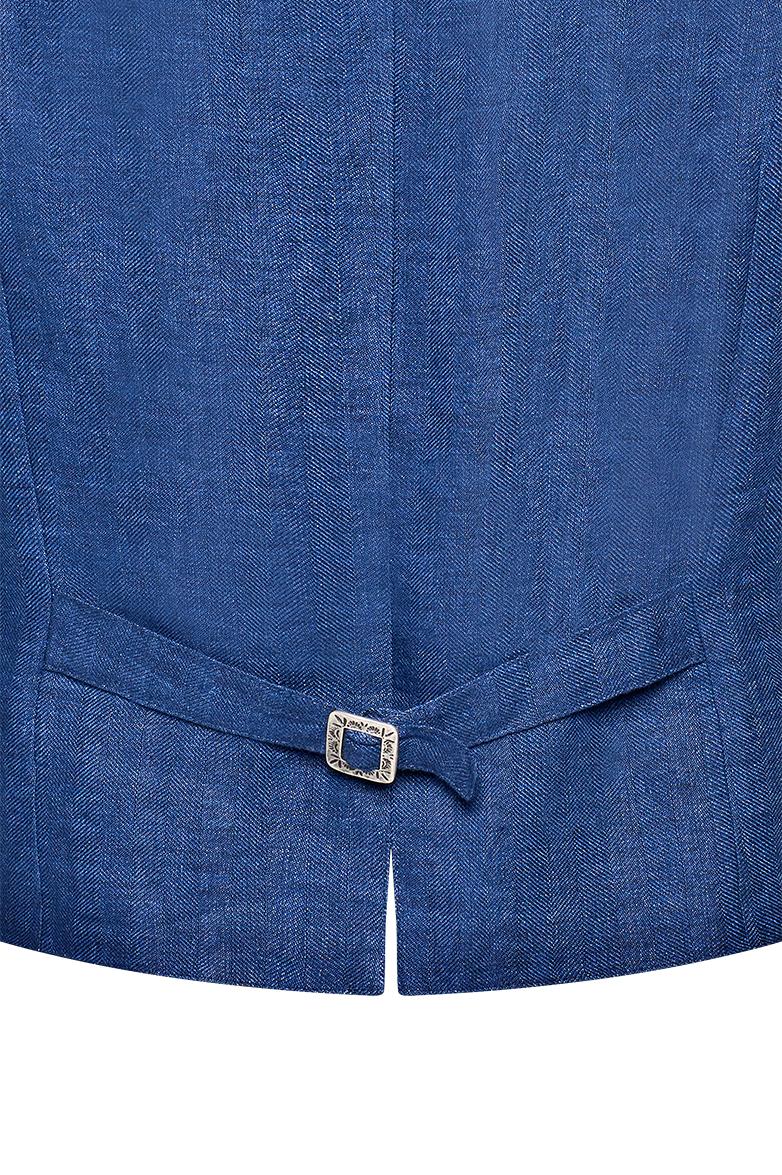 Ausseer Gilet herringbone linen - Image 5