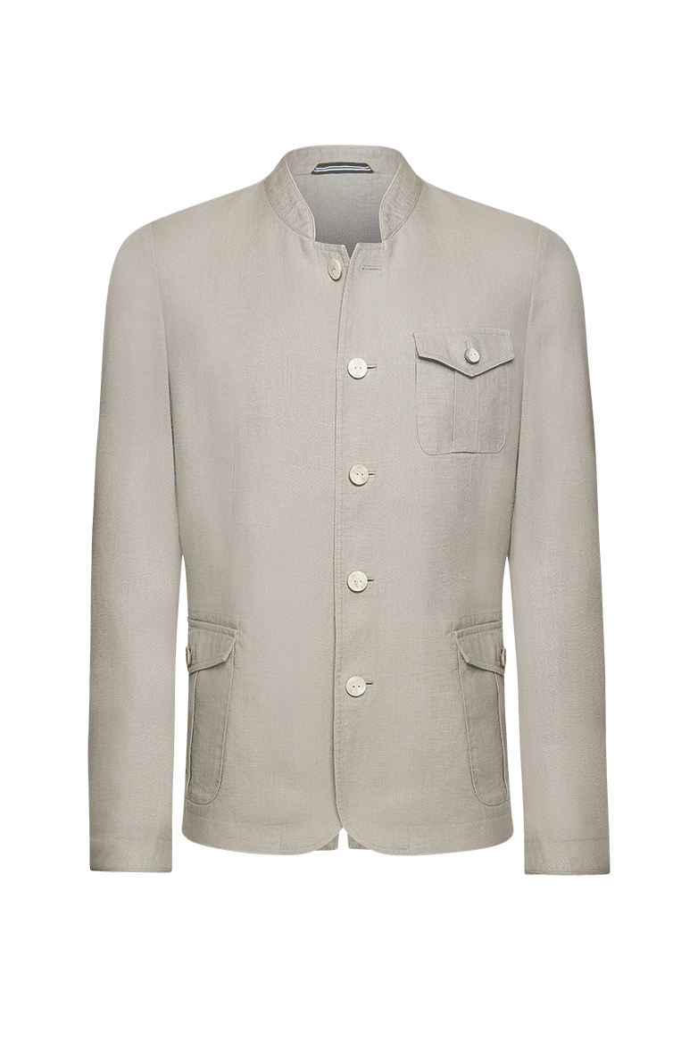 Gewaschene Leinenjacke - Image 1