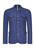 Jacket with patch pockets - thumbnail 1