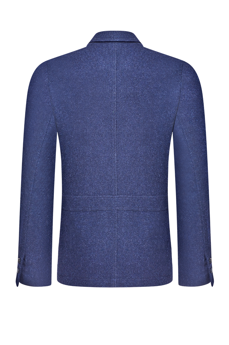 Jacket with patch pockets - Image 2