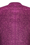 Velvet jacket with rich relief embroidery - thumbnail 5