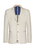 Casual lapel jacket with texture - thumbnail 1
