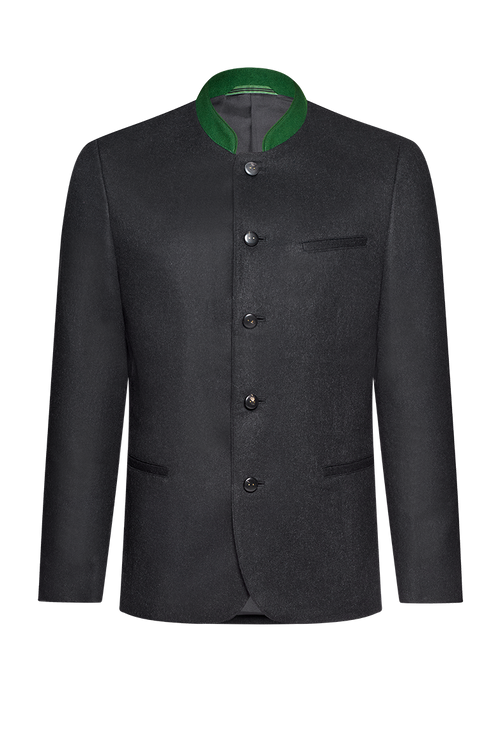 Classic jacket in pure cashmere
