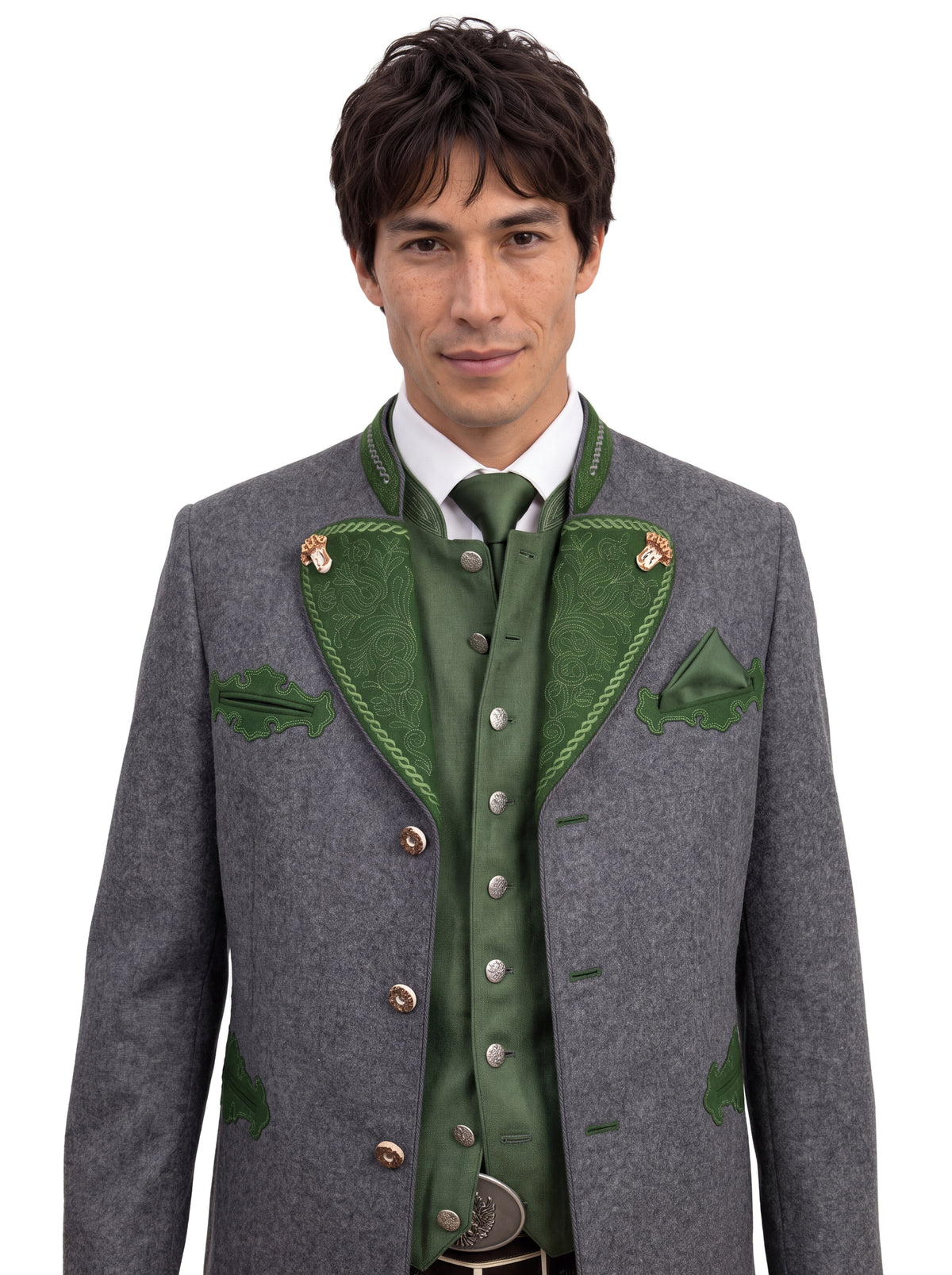 Ischler jacket in Loden - Image 9