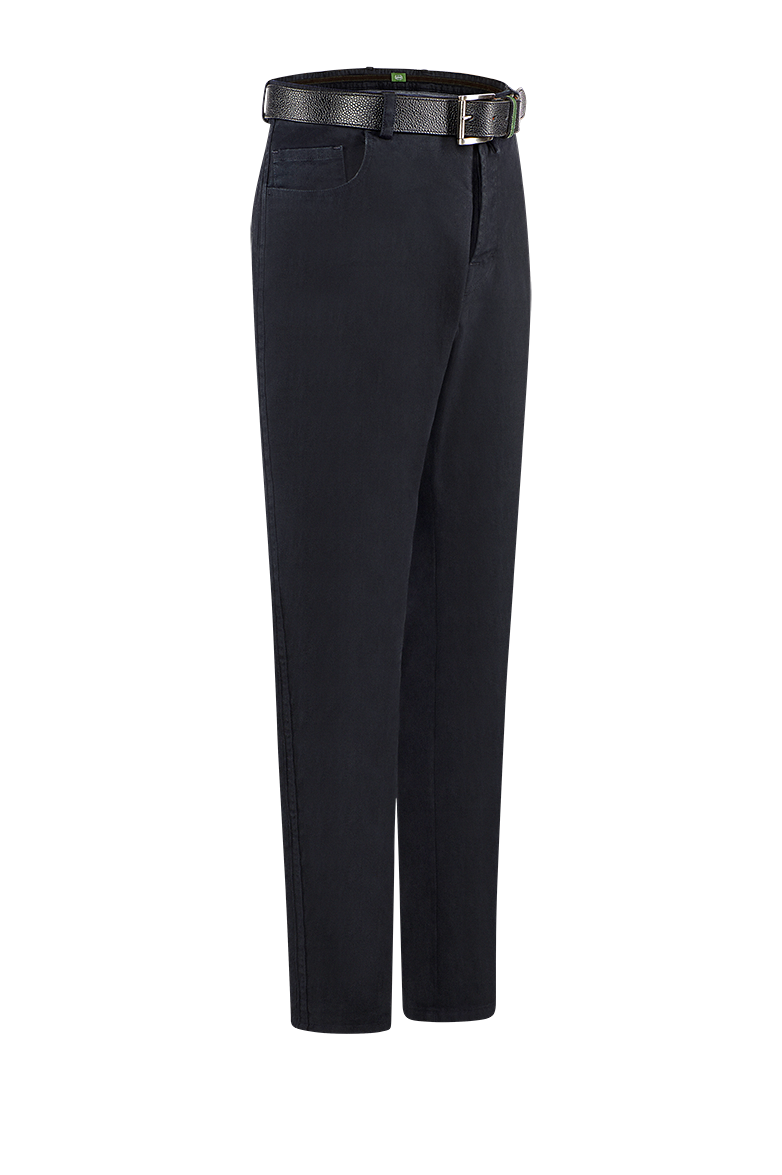 Patinated 5-pocket trousers - Image 3