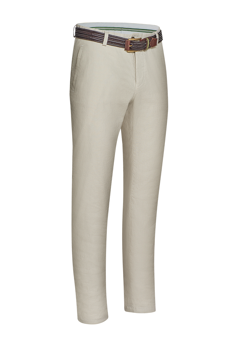 Classic linen trousers - Image 3