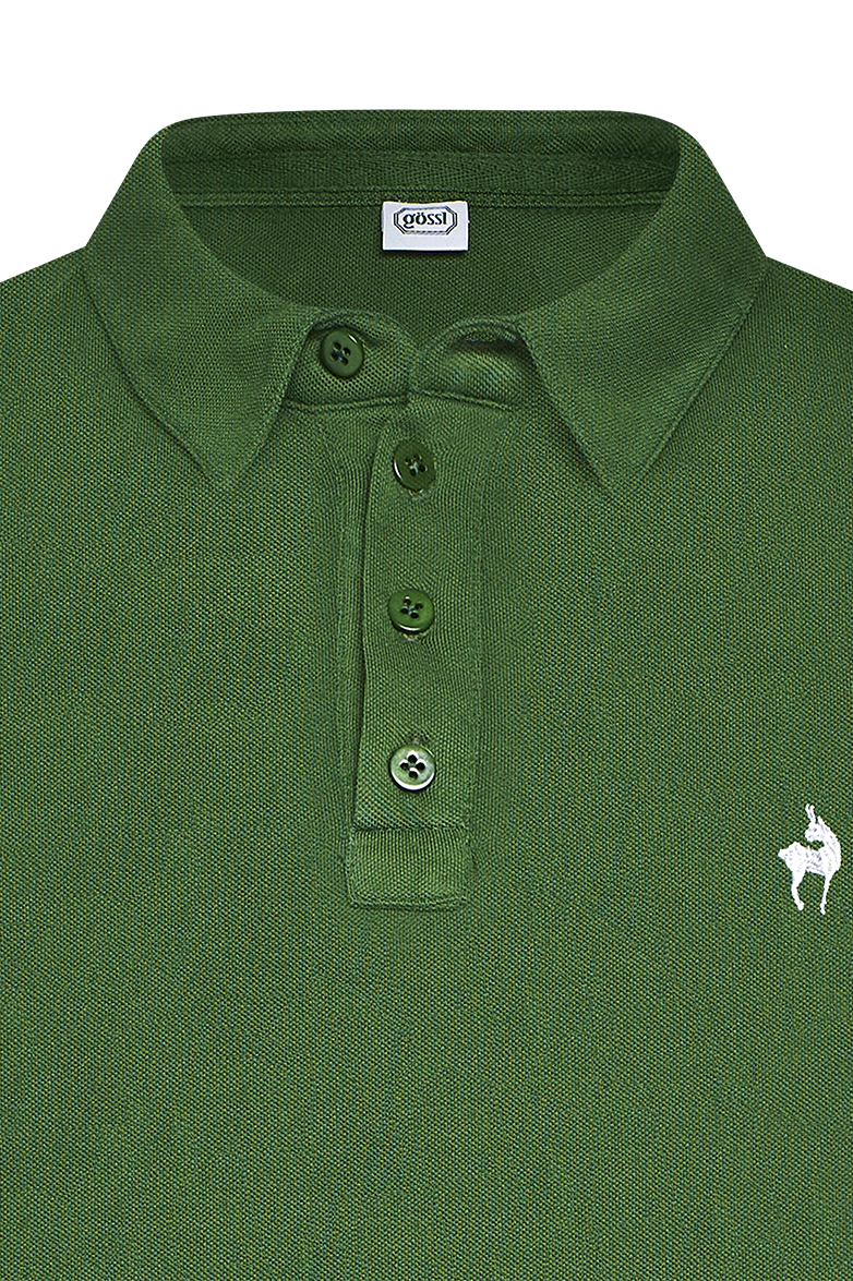 Polo shirt in pure cotton - Image 3