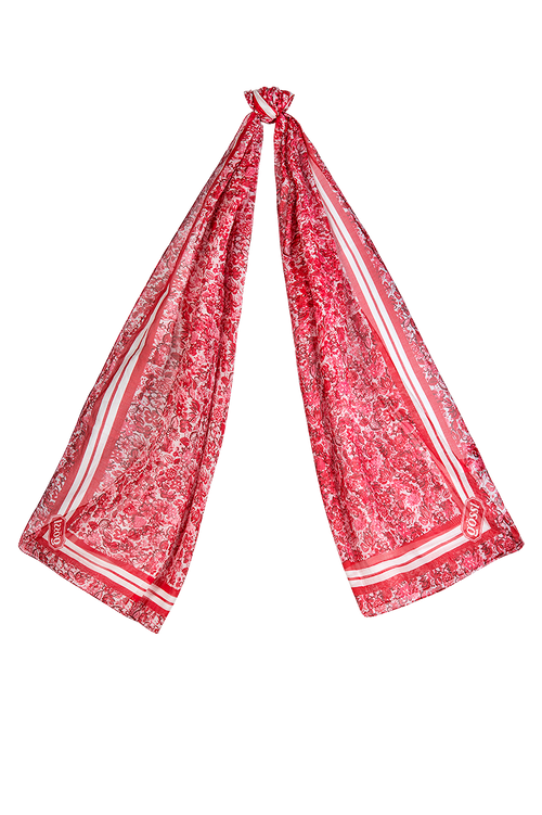 Millefleurs shawl