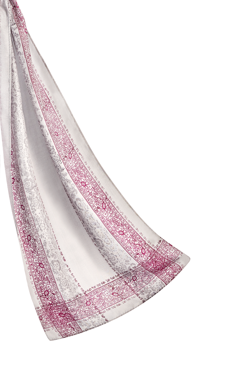 Hand-printed shawl - Image 2