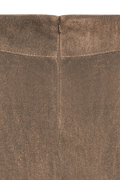 Skirt in elastic leather - thumbnail 4