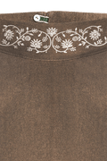 Skirt in elastic leather - thumbnail 6