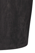 Suede skirt with rounded corners - thumbnail 14