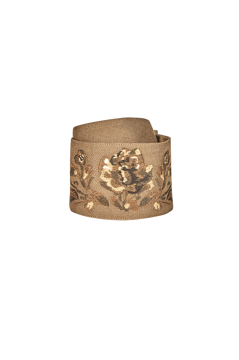 Linen tie belt - Image 2