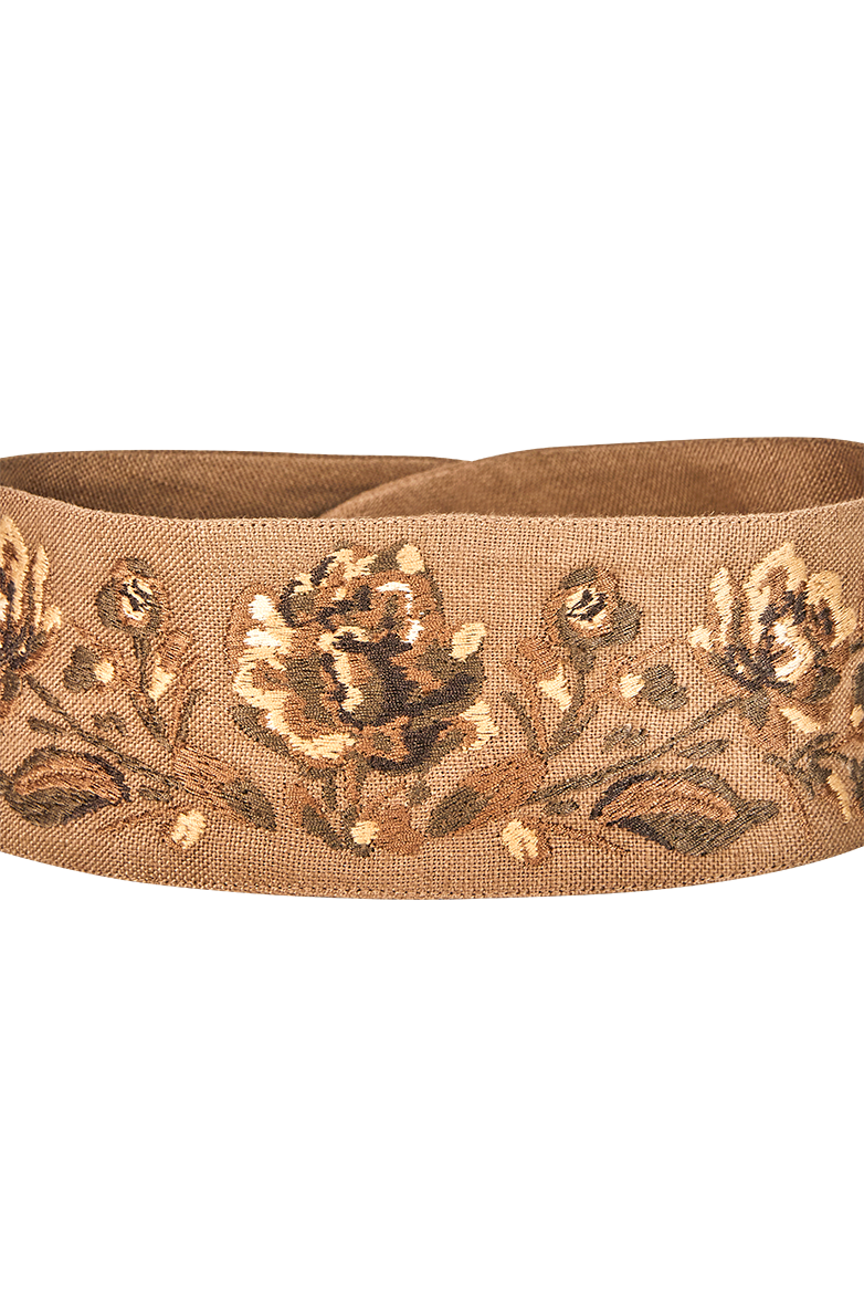 Linen tie belt - Image 3