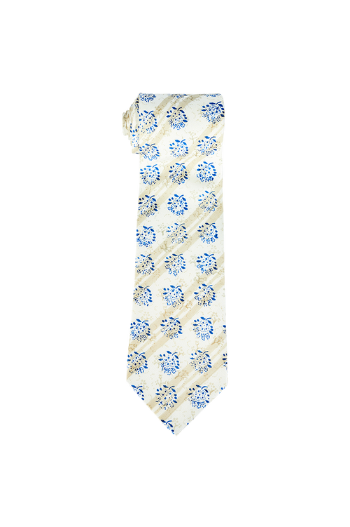 Hand-printed tie