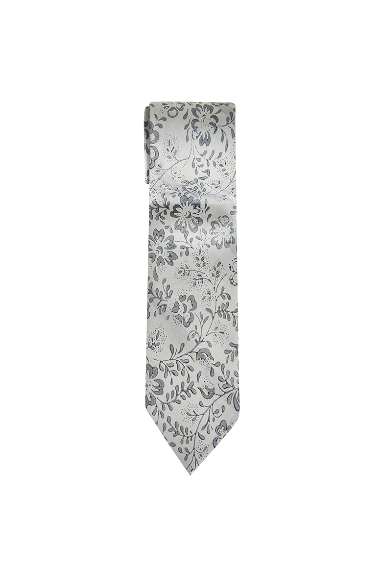 Tie - hand-printed - Image 1