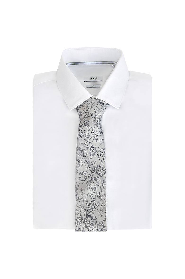 Tie - hand-printed - Image 2
