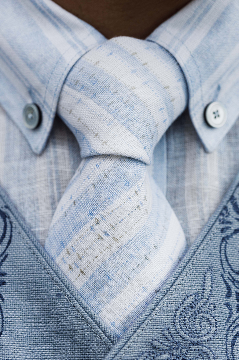 Hand-printed tie - Image 1
