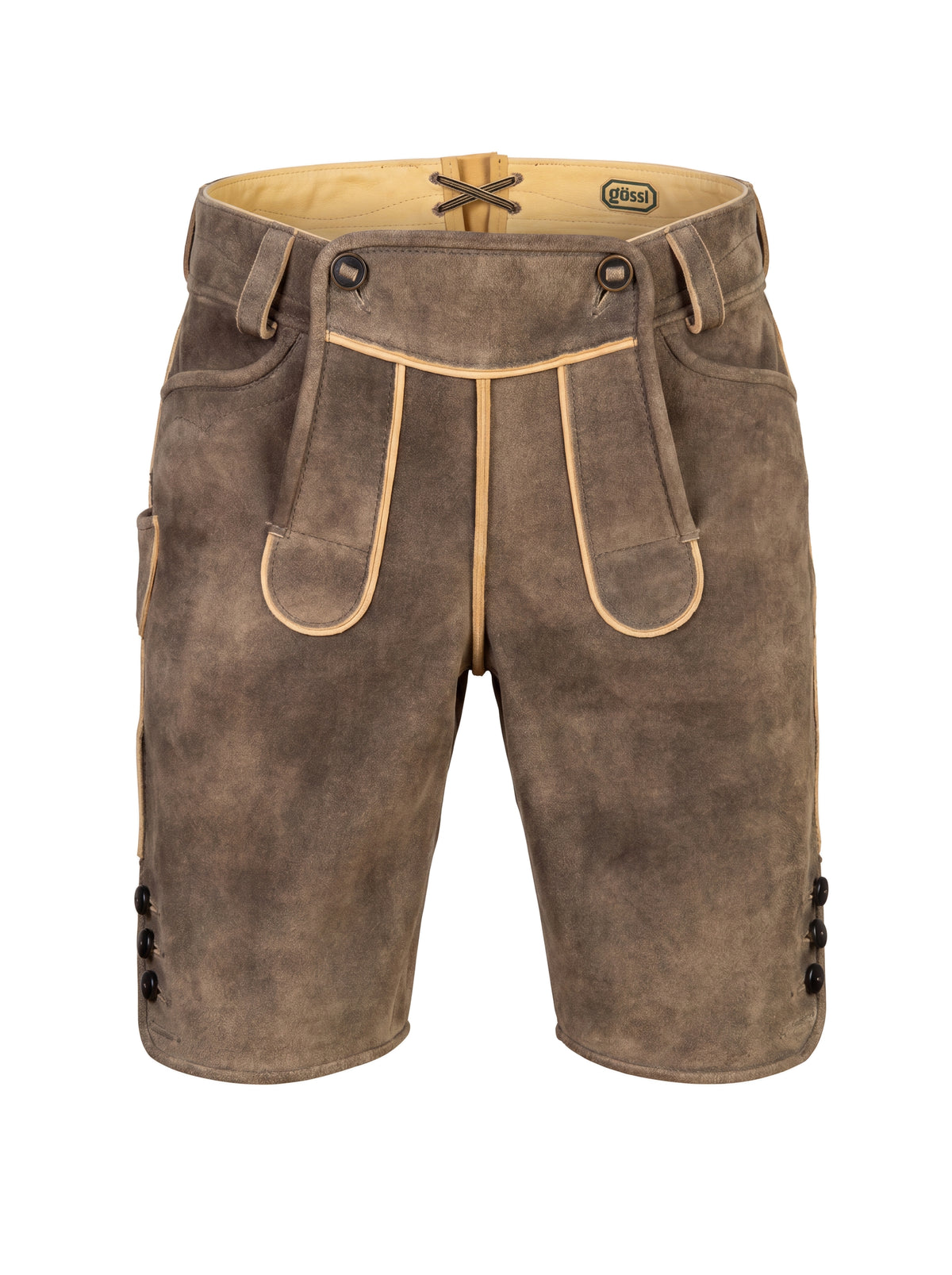 Chamois-tanned goatskin Lederhose - Image 7