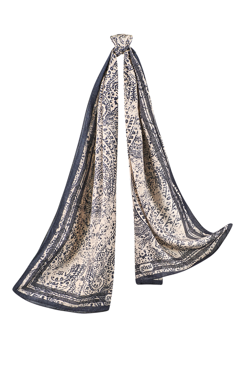 Melange shawl