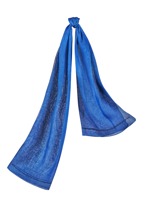 Blaudruck shawl