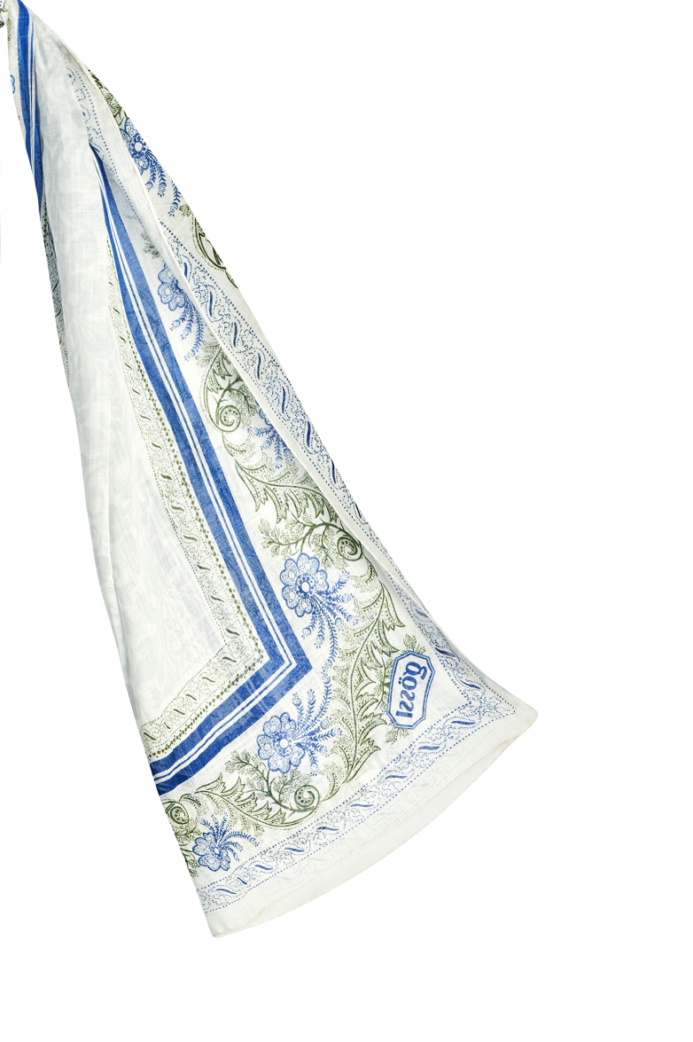 Wood-block shawl - Image 2