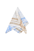 Hand-printed pocket square - thumbnail 1