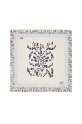Pocket square with leaf pattern - thumbnail 1