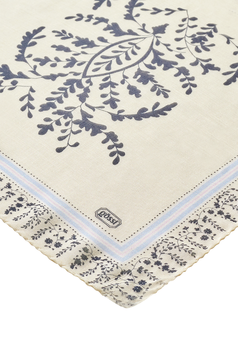 Pocket square with leaf pattern - Image 3