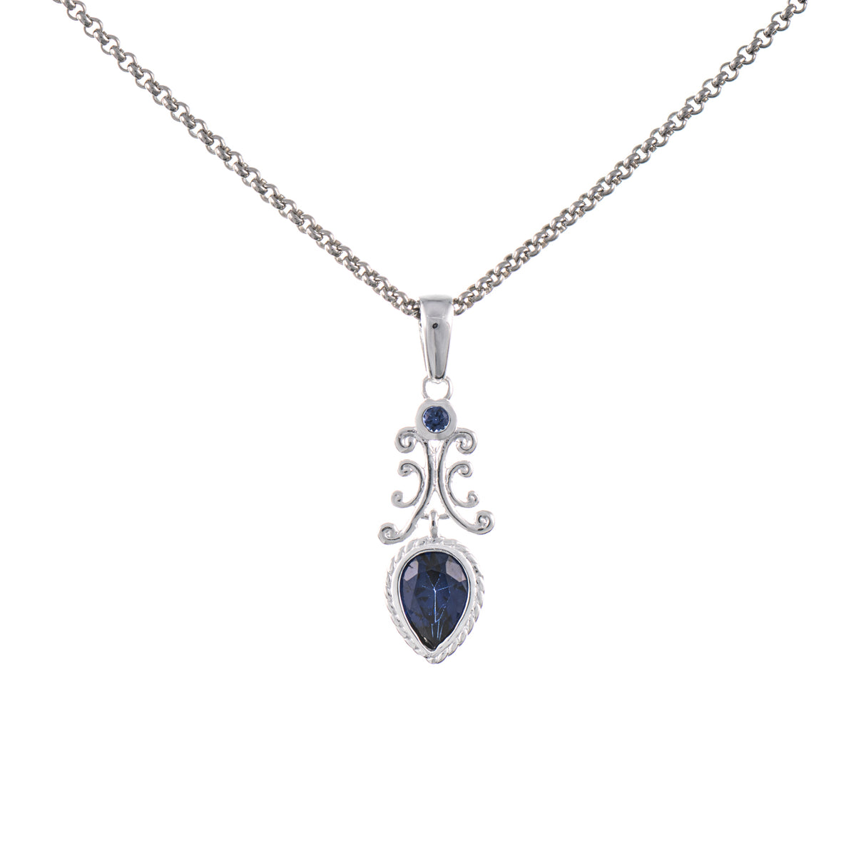 Pendant with chain Zierlich - Image 4